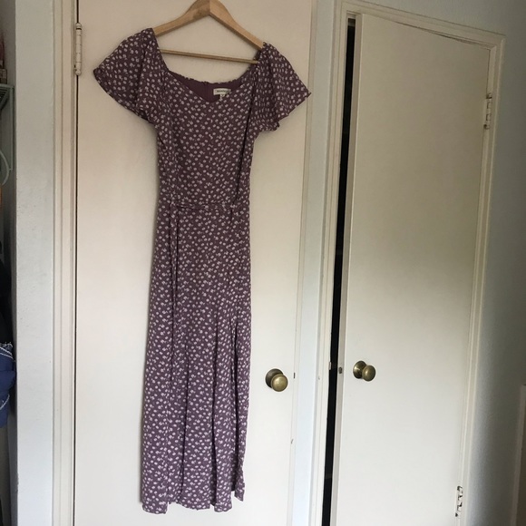 Floral Jumpsuit Dress in Lilac - Monteau - Picture 3 of 13